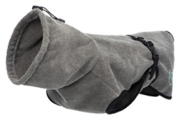 Preview: Bademantel Frottee Grau 40 cm Trixie